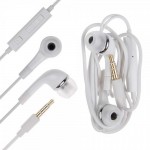 Earphone for BLU Dash 5.0 D410 With Dual Sim - Handsfree, In-Ear Headphone, White