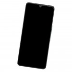 Camera Lens Glass with Frame for TCL 30 Blue