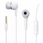 Earphone for Hi-Tech S250 Amaze - Handsfree, In-Ear Headphone, White