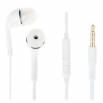 Earphone for IBall Slide 3G 6095-Q700 - Handsfree, In-Ear Headphone, White