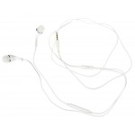 Earphone for Lava Iris 350m - Handsfree, In-Ear Headphone, 3.5mm, White