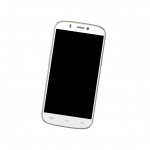 Middle Frame Ring Only for Micromax A300 Canvas Gold Gold White