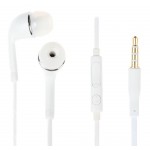 Earphone for Milagrow M2Pro 3G Call 16GB - Handsfree, In-Ear Headphone, 3.5mm, White