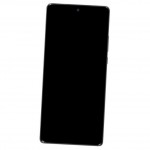 Camera Lens Glass with Frame for Motorola Moto S30 Pro Blue