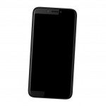 Camera Lens Glass with Frame for Micromax Canvas 2 2018 Black