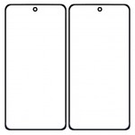 Replacement Front Glass For Realme Gt 6t Black By - Maxbhi Com
