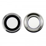 Camera Lens Glass With Frame For Apple Iphone 6s White By - Maxbhi Com