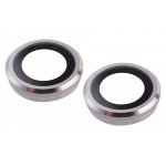 Camera Lens Glass With Frame For Apple Iphone 6 Silver By - Maxbhi Com