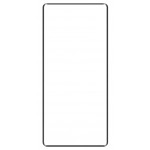 Replacement Front Glass for ZTE Axon 40 Ultra - Silver by Maxbhi.com