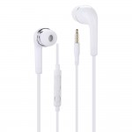 Earphone for Intex Cloud Pace - Handsfree, In-Ear Headphone, 3.5mm, White