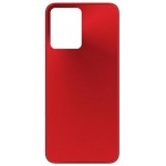 Back Panel Cover For Lava O1 Red - Maxbhi Com