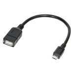USB OTG Adapter Cable for Alcatel Pop 2 - 4.5 - Dual SIM