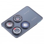 Camera Lens Glass With Frame For Xiaomi Redmi K70 Pro Black By - Maxbhi Com