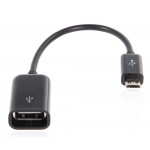 USB OTG Adapter Cable for Videocon Octa Core Z55 Delite