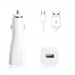 Car Charger for Celkon A119Q Smart Phone with USB Cable