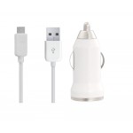 Car Charger for Lava Arc Grand with USB Cable