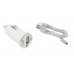 Car Charger for Lava Iris Icon with USB Cable