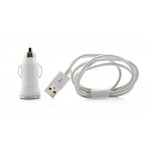 Car Charger for Moto E 1st Gen with USB Cable
