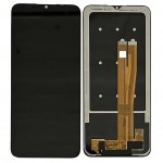 LCD with Touch Screen for Oukitel C36 Light Blue