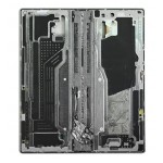 Lcd Frame Middle Chassis For Samsung Galaxy Z Fold6 Black By - Maxbhi Com