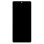 Lcd With Touch Screen For Lava Blaze X 5g White By - Maxbhi Com