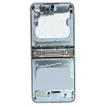 Lcd Frame Middle Chassis For Samsung Galaxy Z Flip6 Silver By - Maxbhi Com
