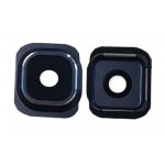 Camera Lens Glass With Frame For Samsung Galaxy S6 Duos Black By - Maxbhi Com