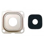 Camera Lens Glass With Frame For Samsung Galaxy A8 2016 Gold By - Maxbhi Com