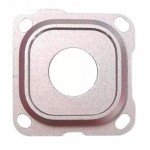 Camera Lens Glass With Frame For Samsung Galaxy A8 2016 Pink By - Maxbhi Com