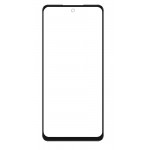 Replacement Front Glass For Oppo A3x 5g Black By - Maxbhi Com
