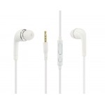 Earphone for DOMO Slate X3D SE - Handsfree, In-Ear Headphone, White