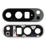 Camera Lens Glass With Frame For Google Pixel 9 Pro Xl Black By - Maxbhi Com