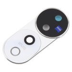 Camera Lens Glass With Frame For Vivo V40 Pro White By - Maxbhi Com