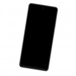 Camera Lens Glass with Frame for Oppo A3x 5G Black