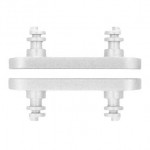 Volume Side Button Outer For Apple Iphone 16 Pro Max White By - Maxbhi Com