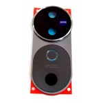 Camera Lens Glass With Frame For Vivo V40 5g White By - Maxbhi Com