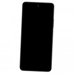 Camera Lens Glass with Frame for Lava Blaze 3 5G Black