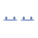 Volume Side Button Outer For Apple Iphone 16 Blue By - Maxbhi Com
