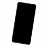Camera Lens Glass with Frame for Samsung Galaxy M55s 5G Black