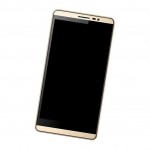 Camera Lens Glass with Frame for Panasonic Eluga i3 Champagne