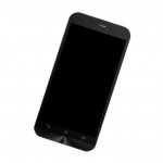 Camera Lens Glass with Frame for Asus ZenFone Go ZB500KL Black