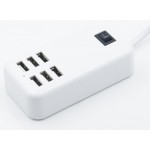 6 Port Multi USB HighQ Fast Charger for Karbonn A11 Star - Maxbhi.com