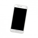 Camera Lens Glass with Frame for Sharp Pi White