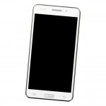 Camera Lens Glass with Frame for IBerry Auxus Xenea X1 White