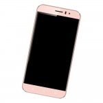 Camera Lens Glass with Frame for SSKY Y444 Rose Gold