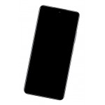Lcd Frame Middle Chassis For Realme V50s Purple By - Maxbhi Com