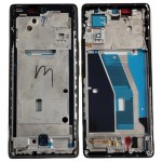 Lcd Frame Middle Chassis For Tecno Spark 20 Pro Plus Black By - Maxbhi Com