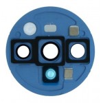 Camera Lens Glass With Frame For Oneplus 7t Blue By - Maxbhi Com