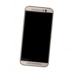 Camera Lens Glass with Frame for HTC One M9 Black