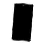 Camera Lens Glass with Frame for BLU Grand 5.5 HD Black